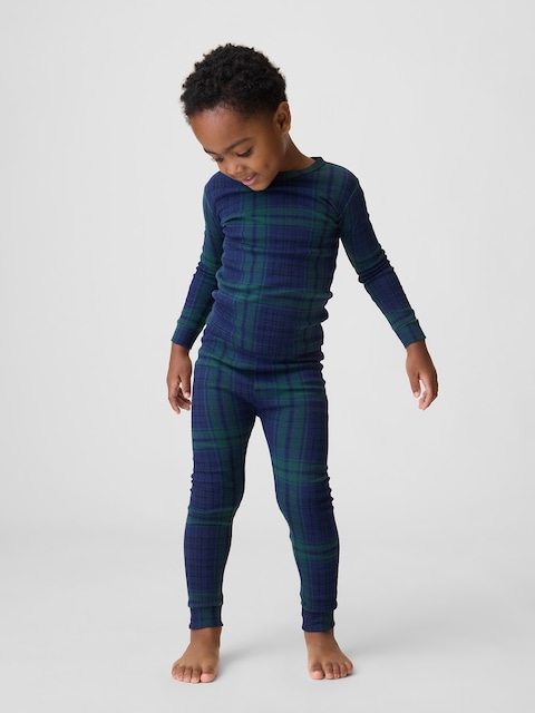 Kids & babyGap Plaid PJ Set