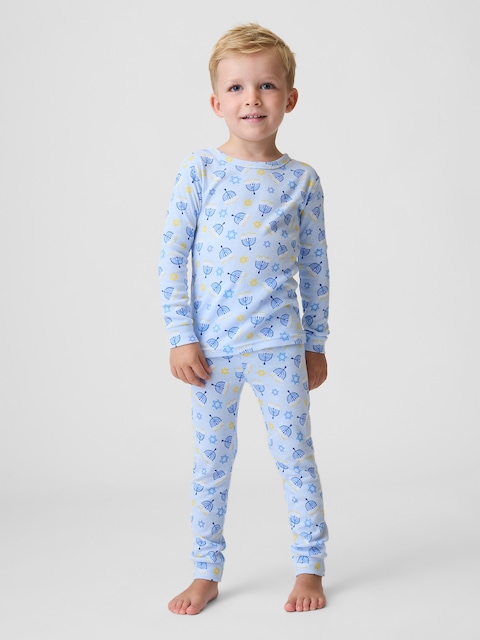 Kids & babyGap Hanukkah Print PJ Set