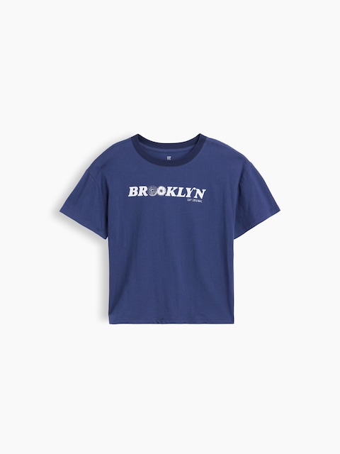 Kids Oversized Graphic T-Shirt