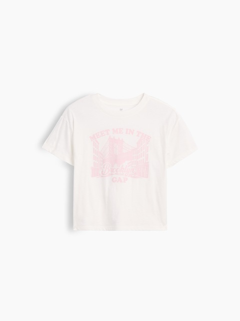 Kids Oversized Graphic T-Shirt