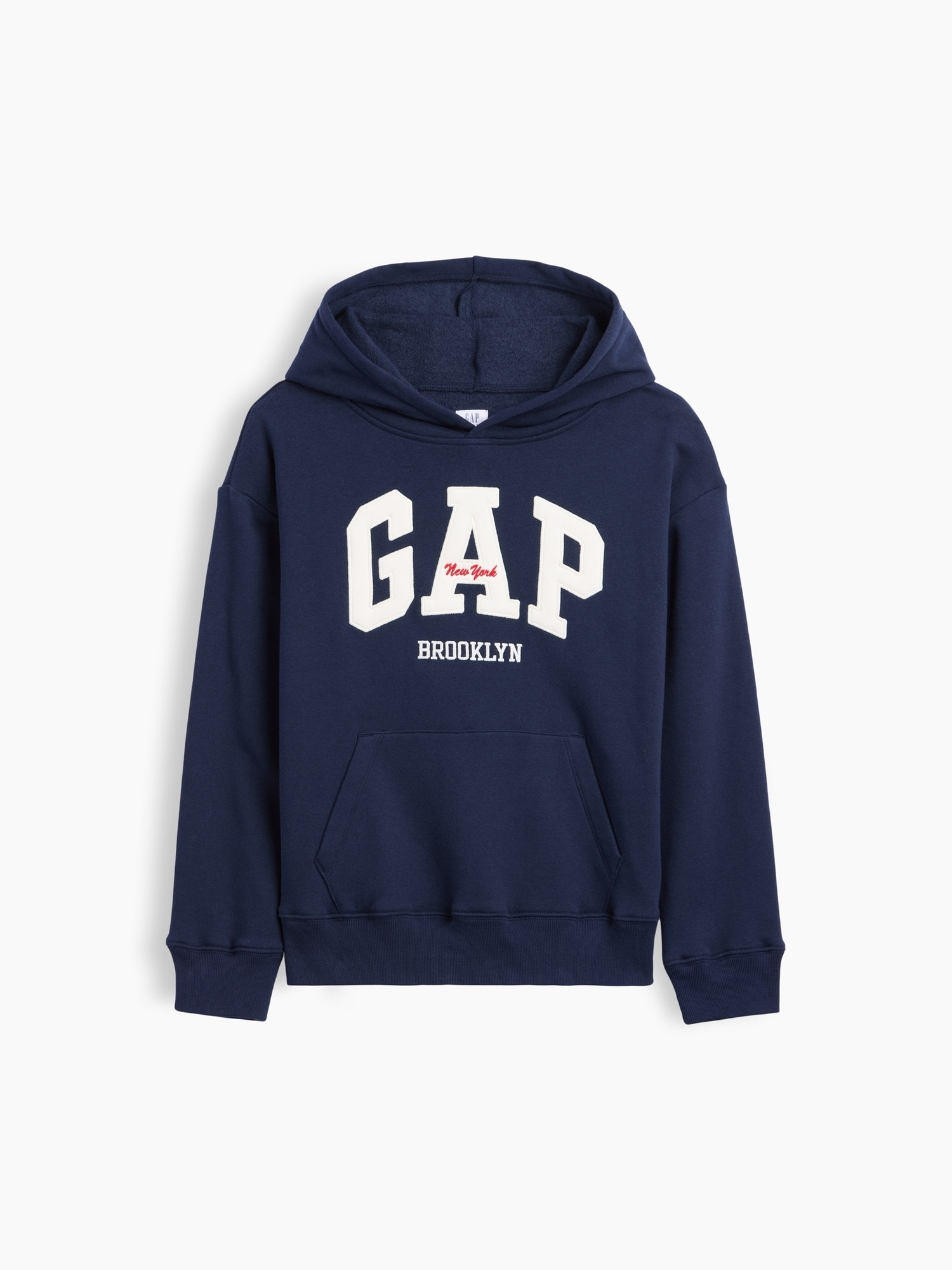 Kids Relaxed Gap Brooklyn Logo Hoodie