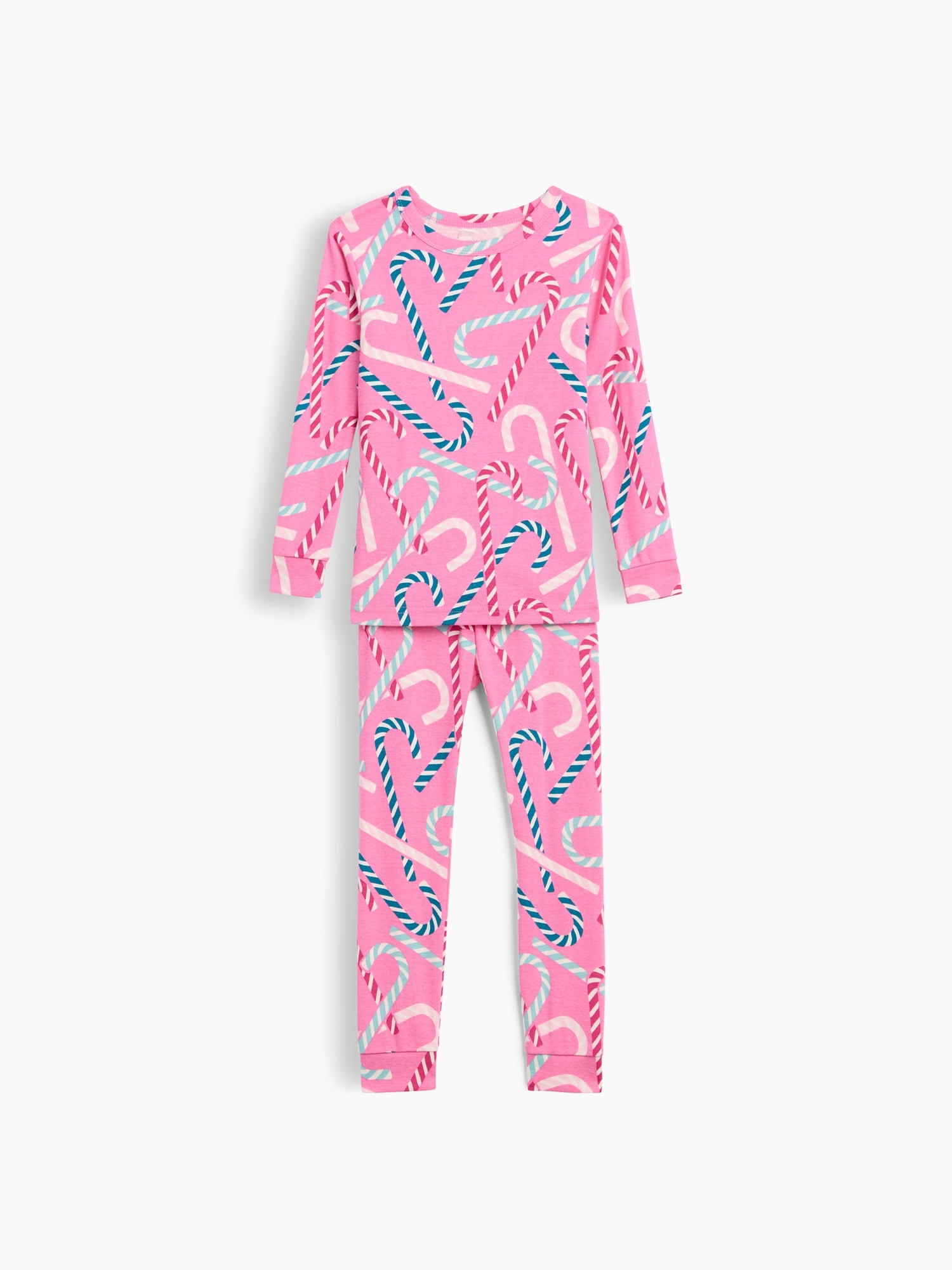 babyGap Candy Cane Print PJ Set
