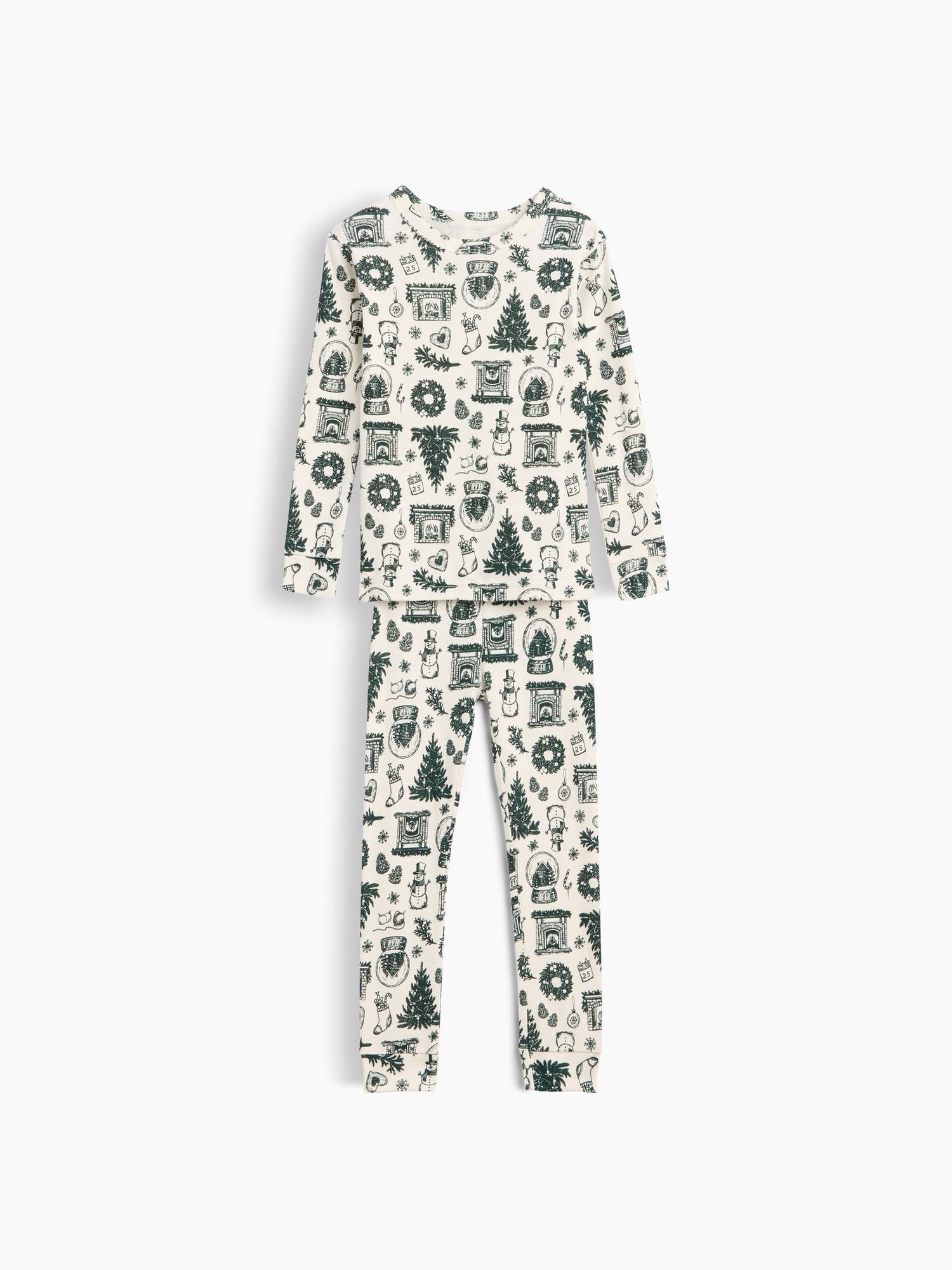 babyGap X-Mas Print PJ Set