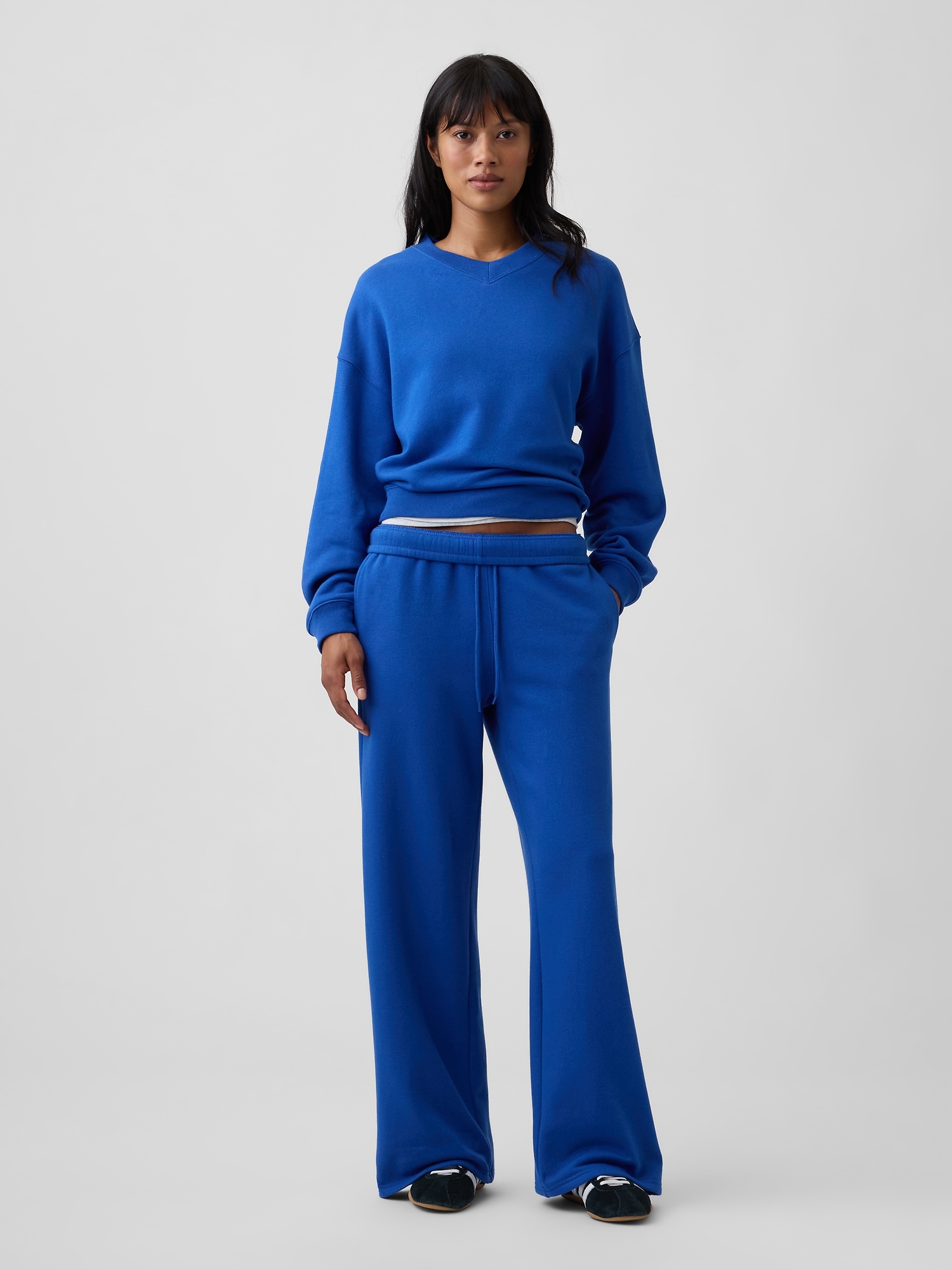 Relaxed Straight-Leg Sweatpants