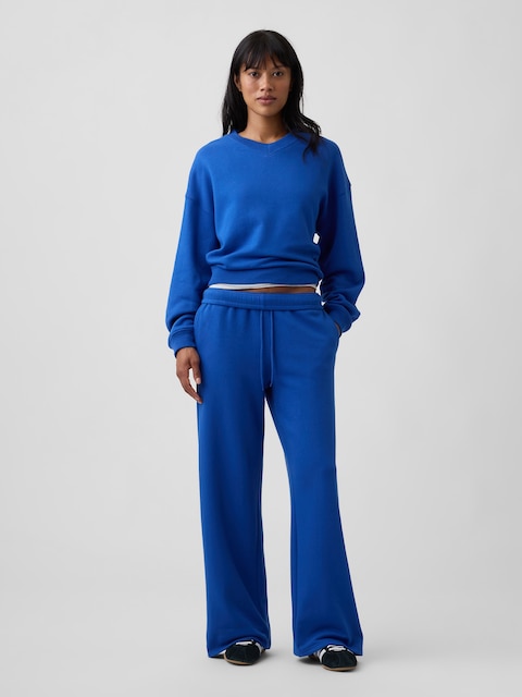 Relaxed Straight-Leg Sweatpants