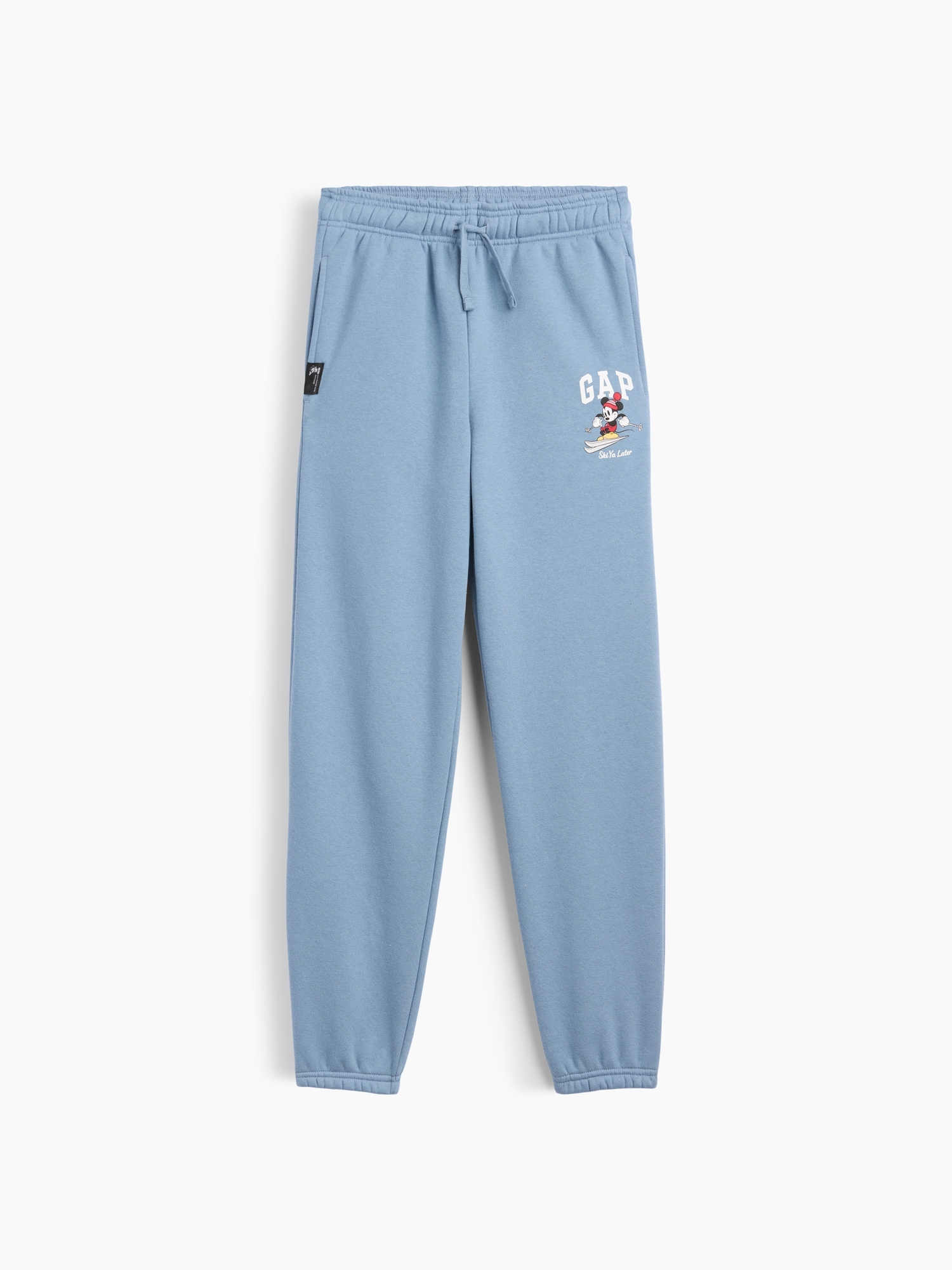GapKids × Disney Mickey Mouse Relaxed Logo Joggers
