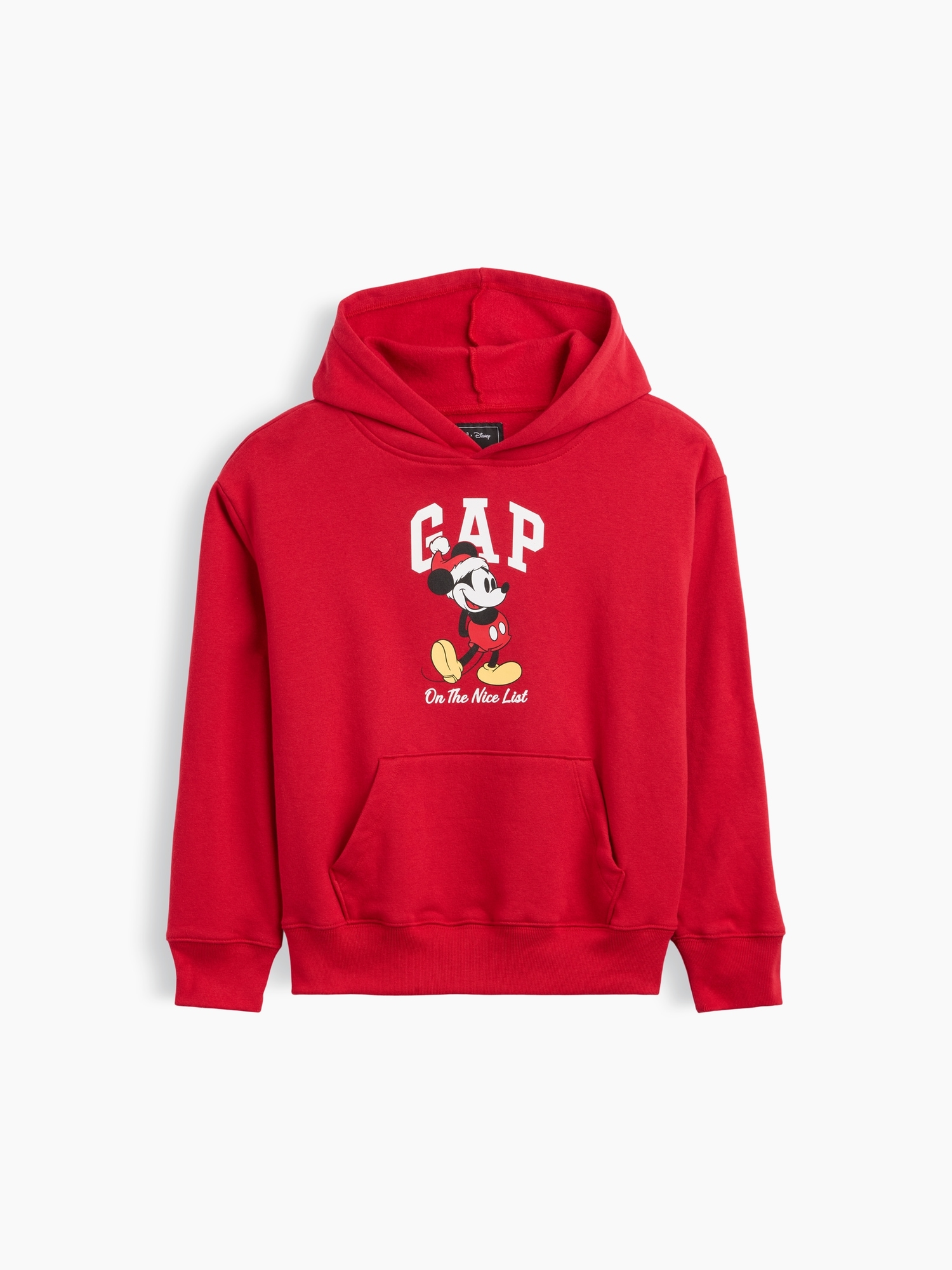 GapKids × Disney Mickey Mouse Relaxed Logo Hoodie