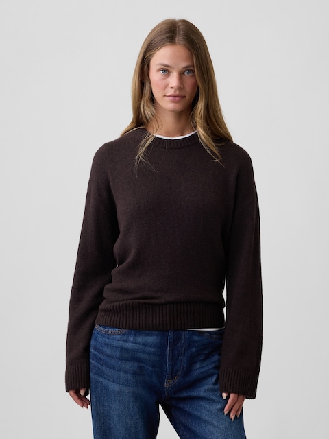 Cashsoft Relaxed Crewneck Sweater
