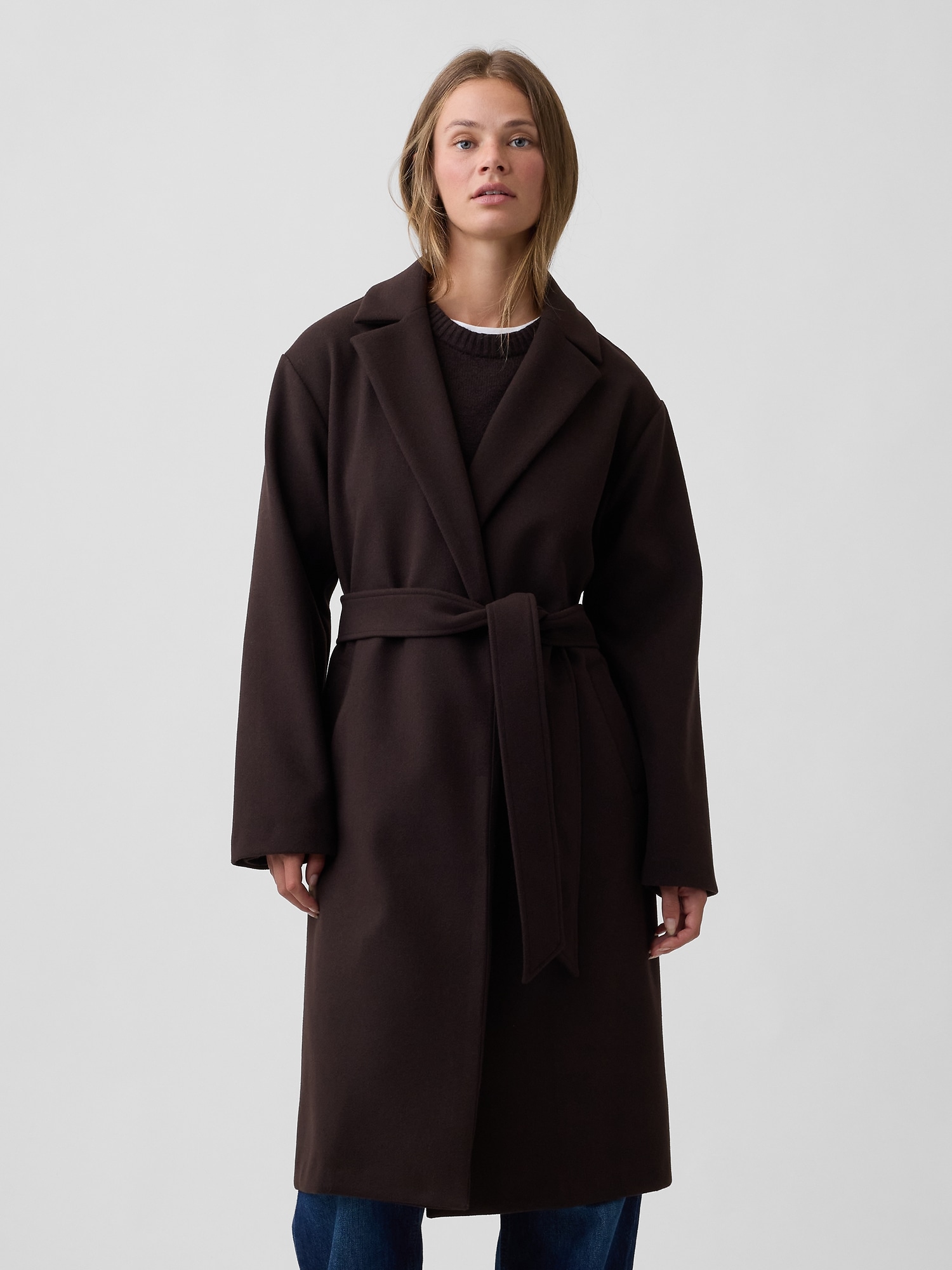 Relaxed Wrap Topcoat