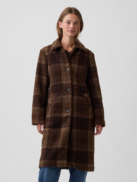 100% Recycled Relaxed Topcoat