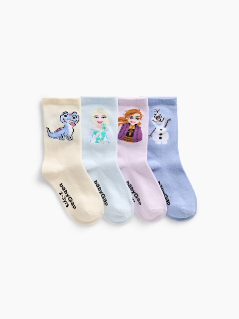 babyGap × Disney Frozen Crew Socks (4-Pack)