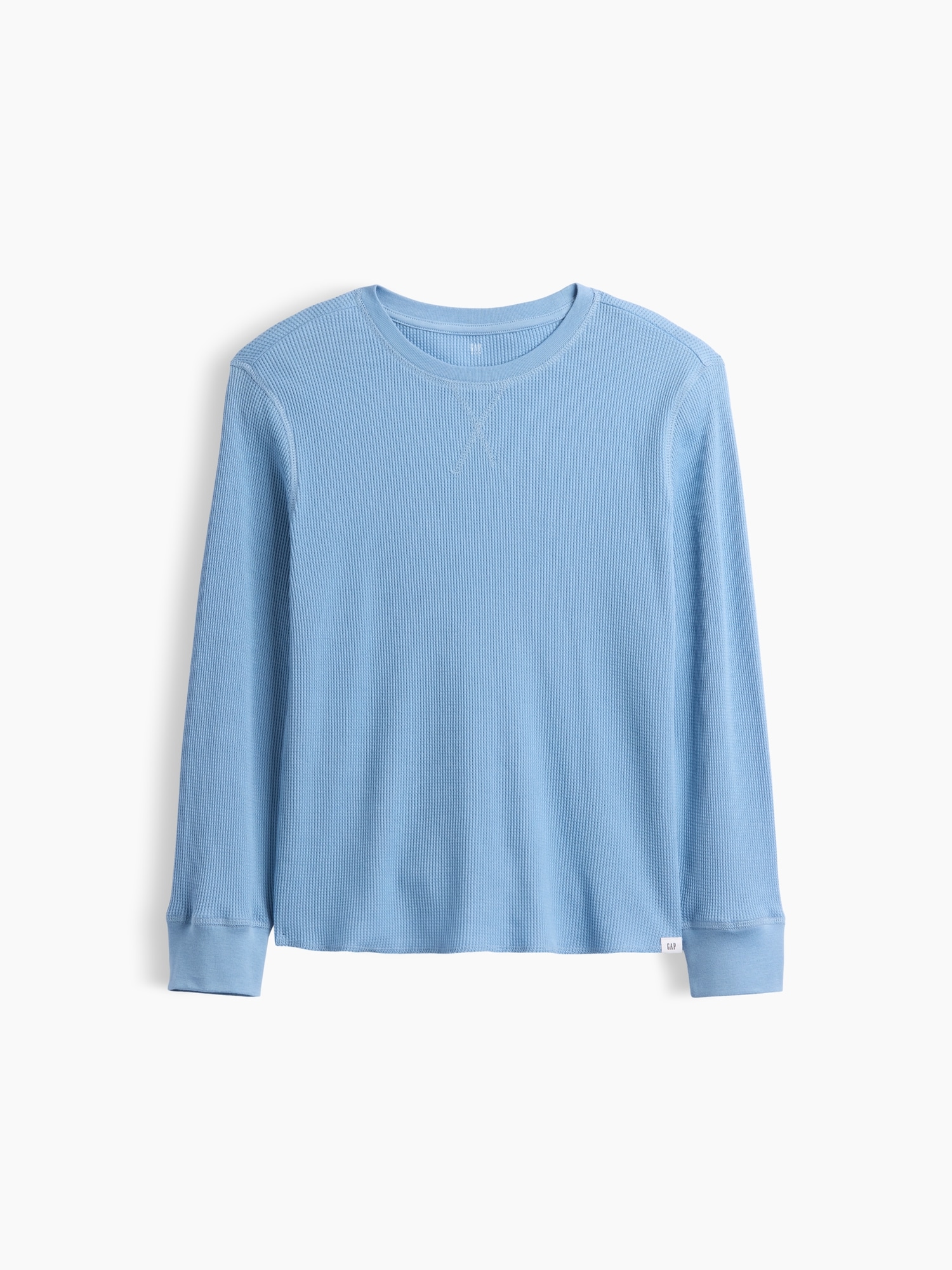 Kids Waffle-Knit Crewneck T-Shirt