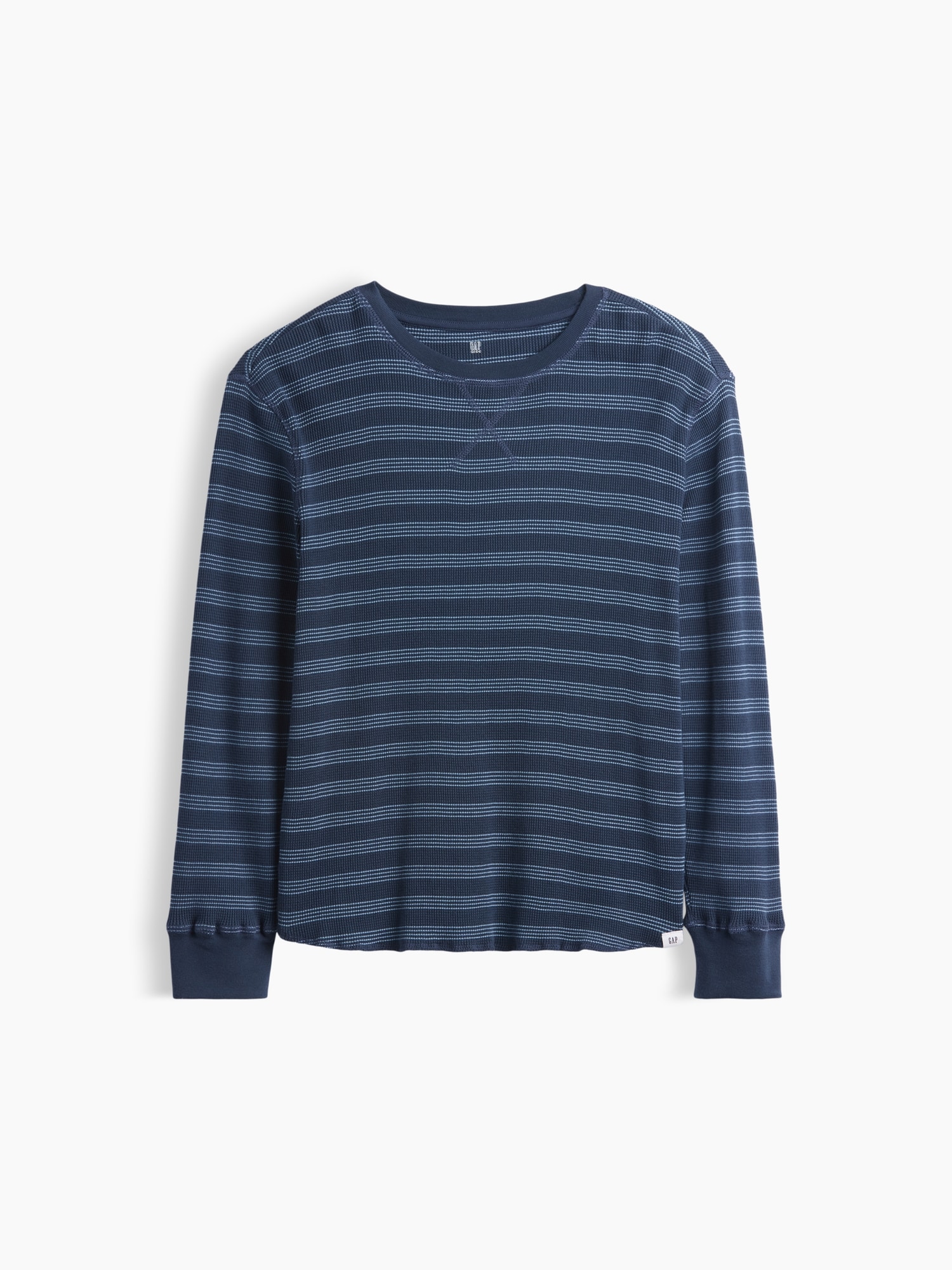 Kids Waffle-Knit Crewneck T-Shirt