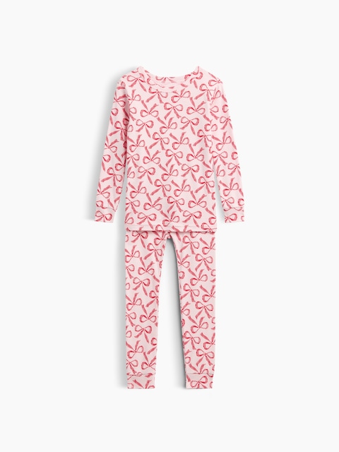 Kids & babyGap Bow Print PJ Set