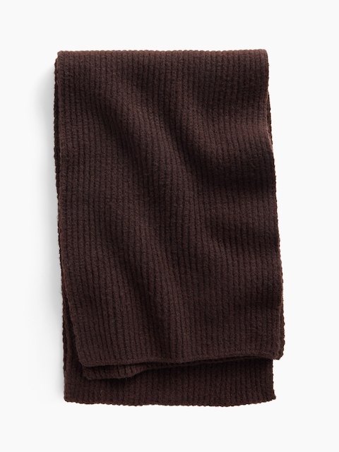 CashSoft Ribbed Scarf