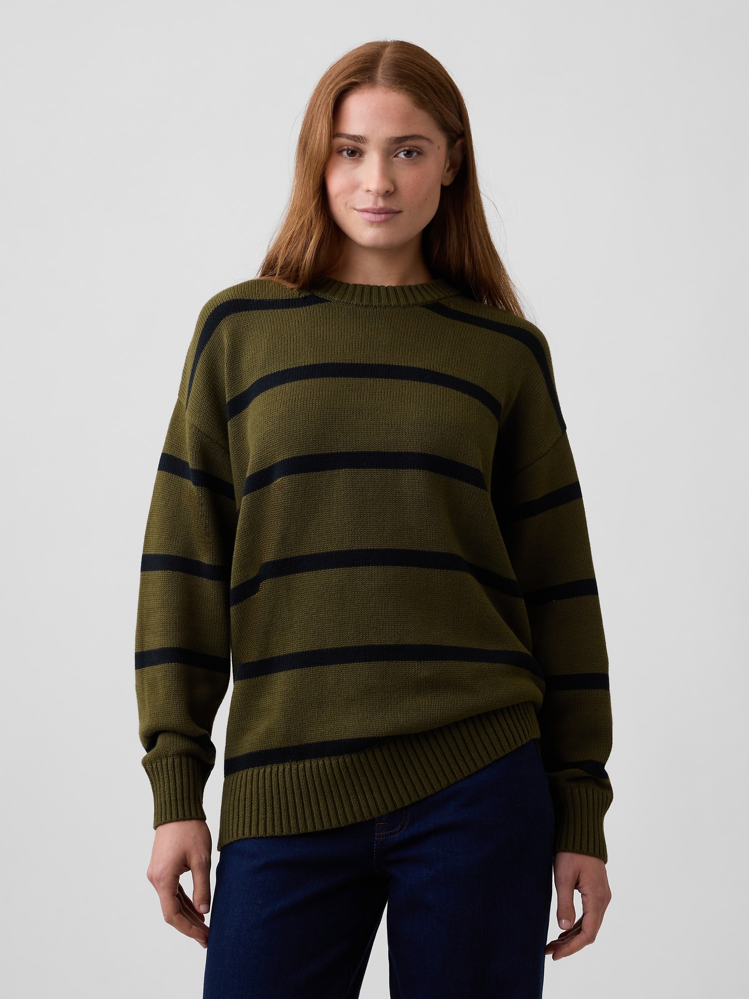Oversized Crewneck Sweater