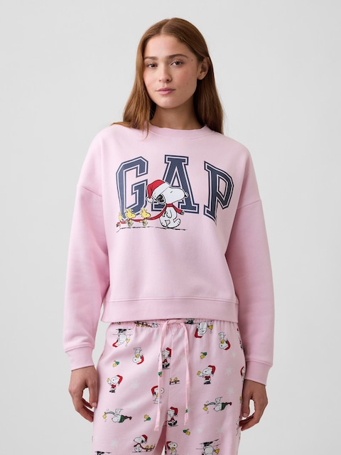 Oversized Wedge Crewneck Sweatshirt