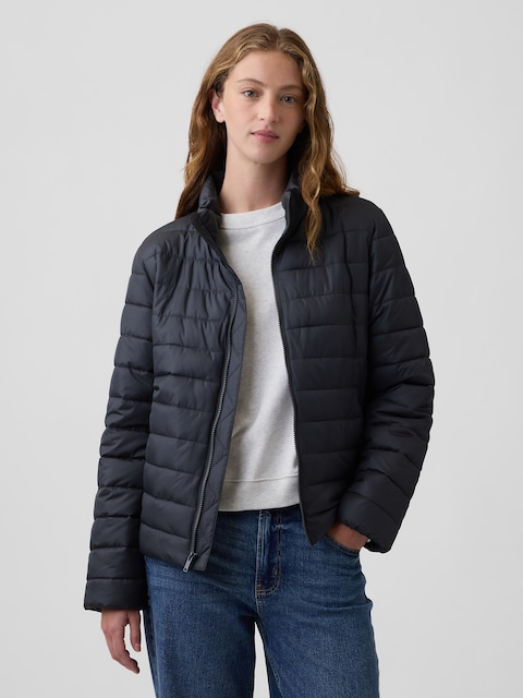 Relaxed Quilted Puffer Jacket