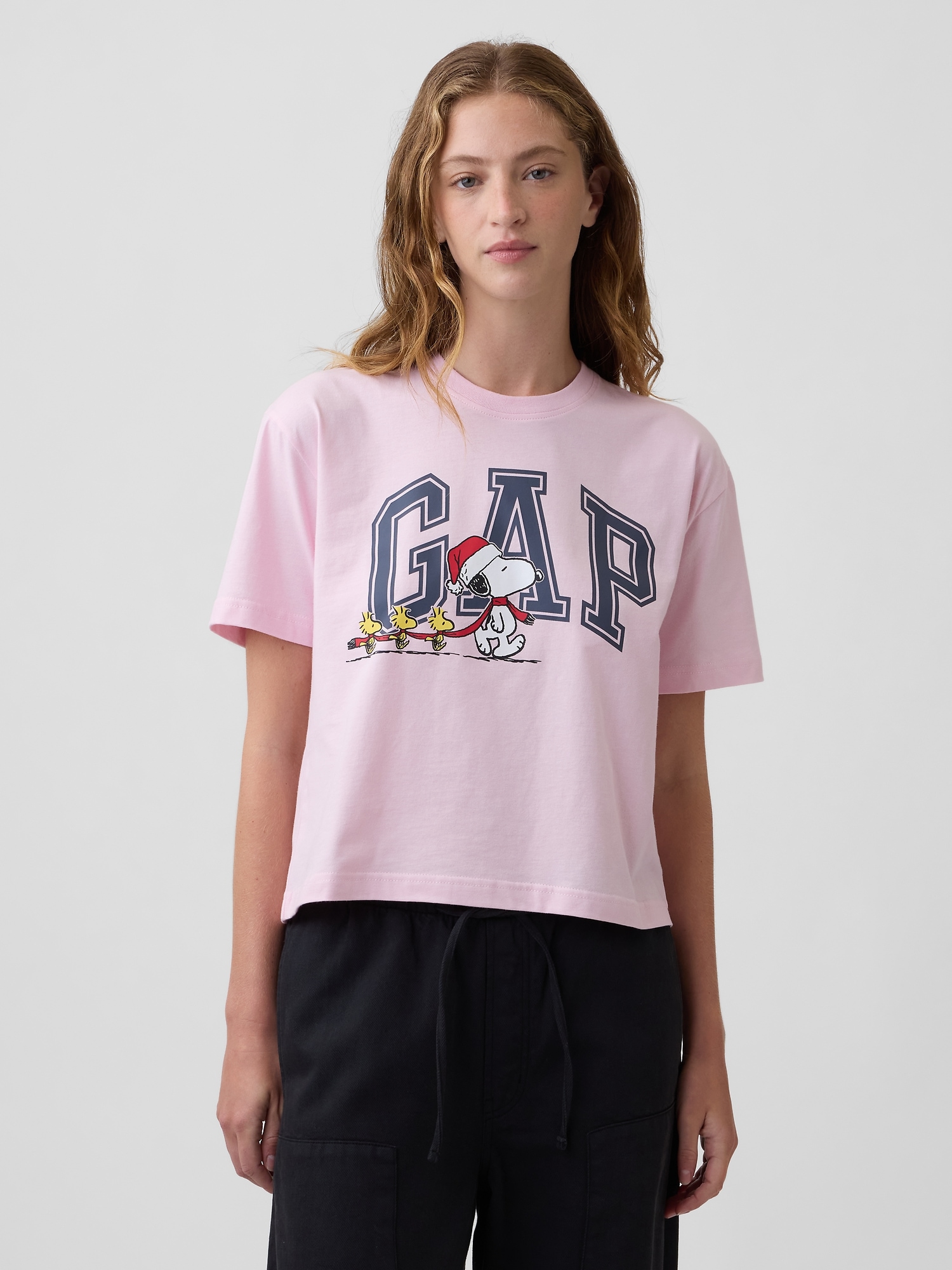 Peanuts Relaxed Gap Logo T-Shirt