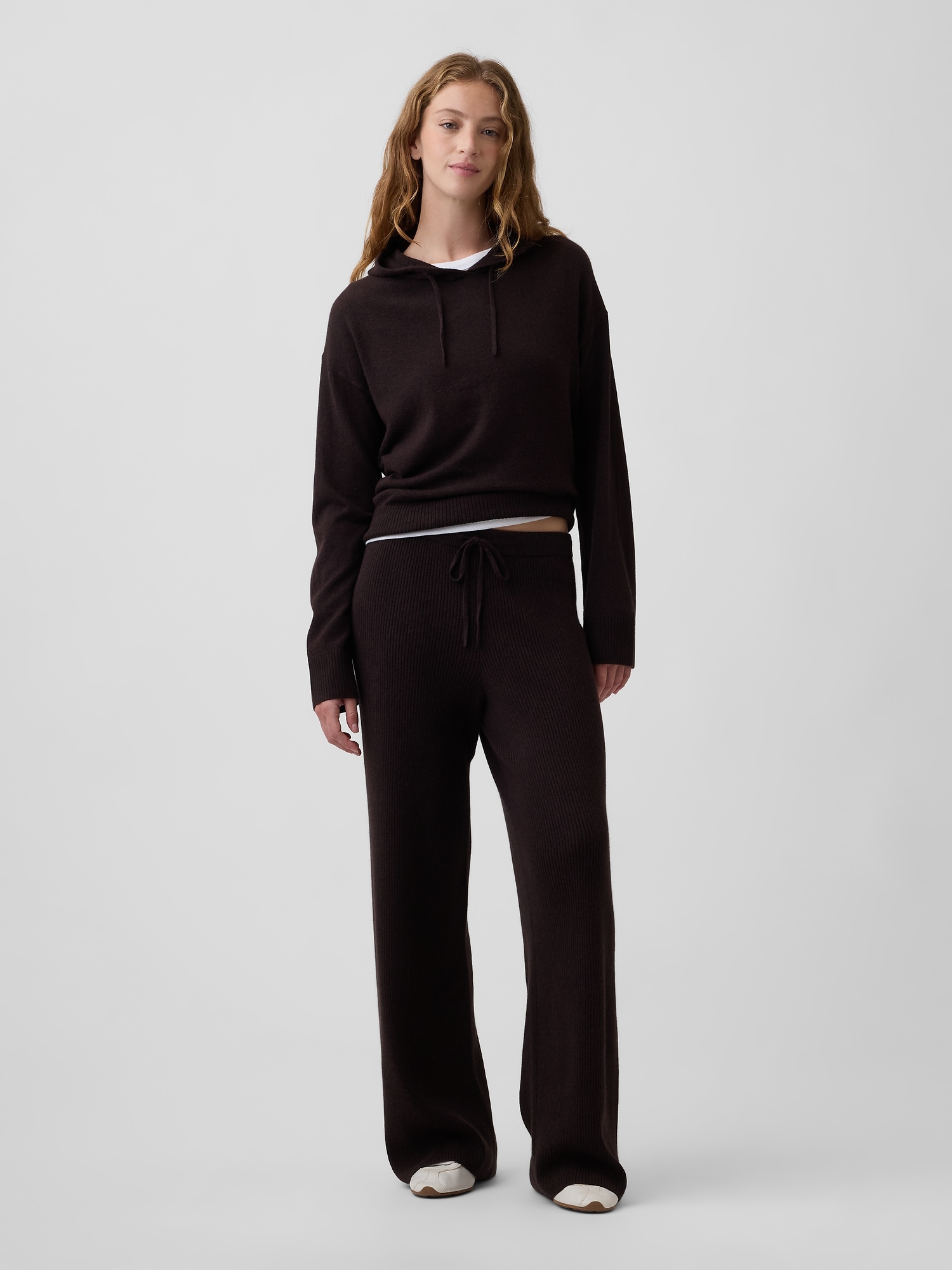 CashSoft Relaxed Ribbed Sweater Pants