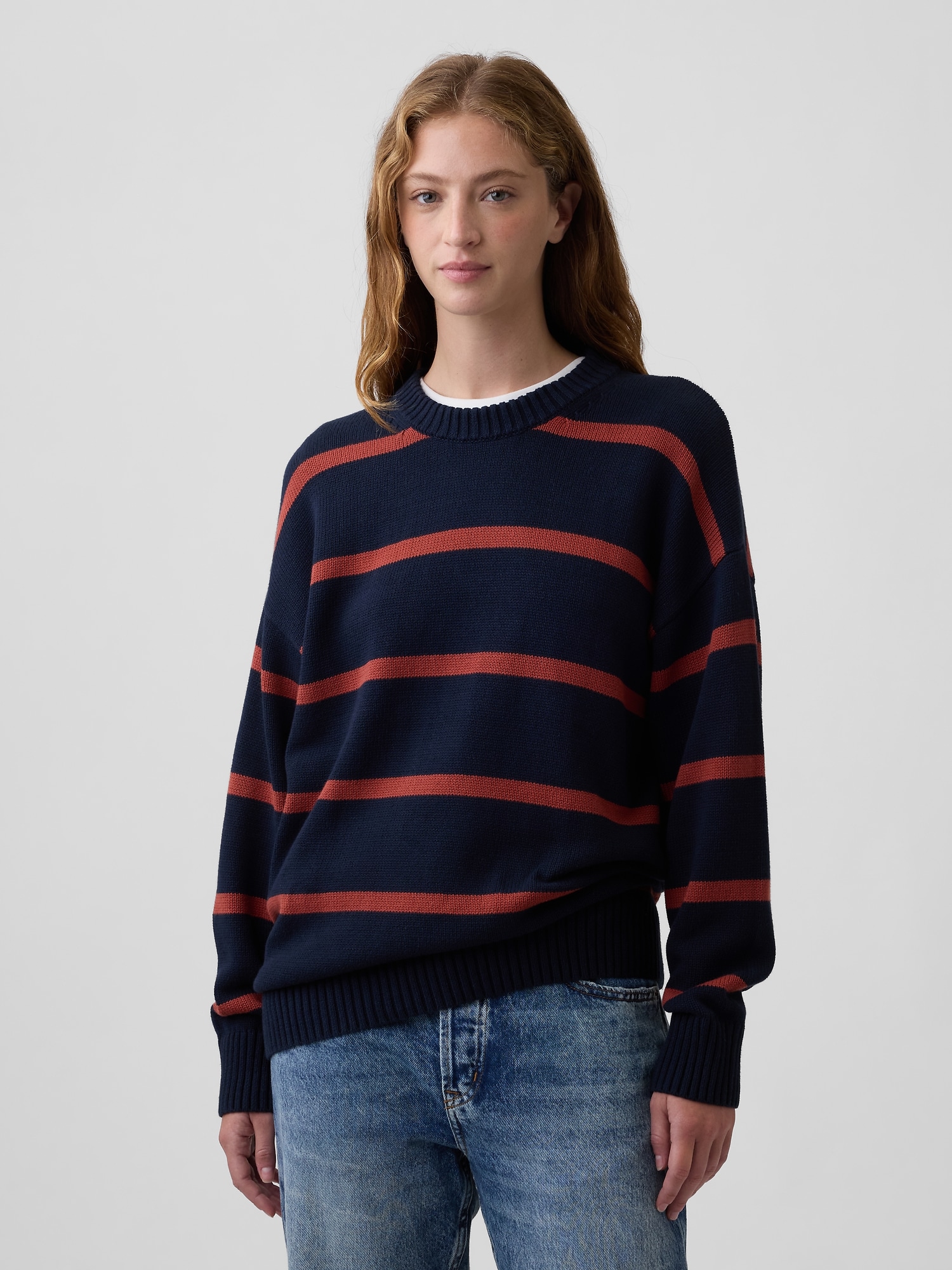 Oversized Crewneck Sweater
