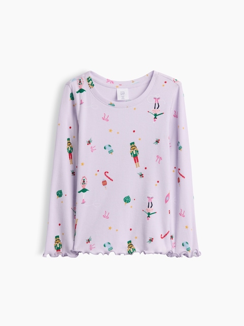 babyGap Ribbed Crewneck T-Shirt