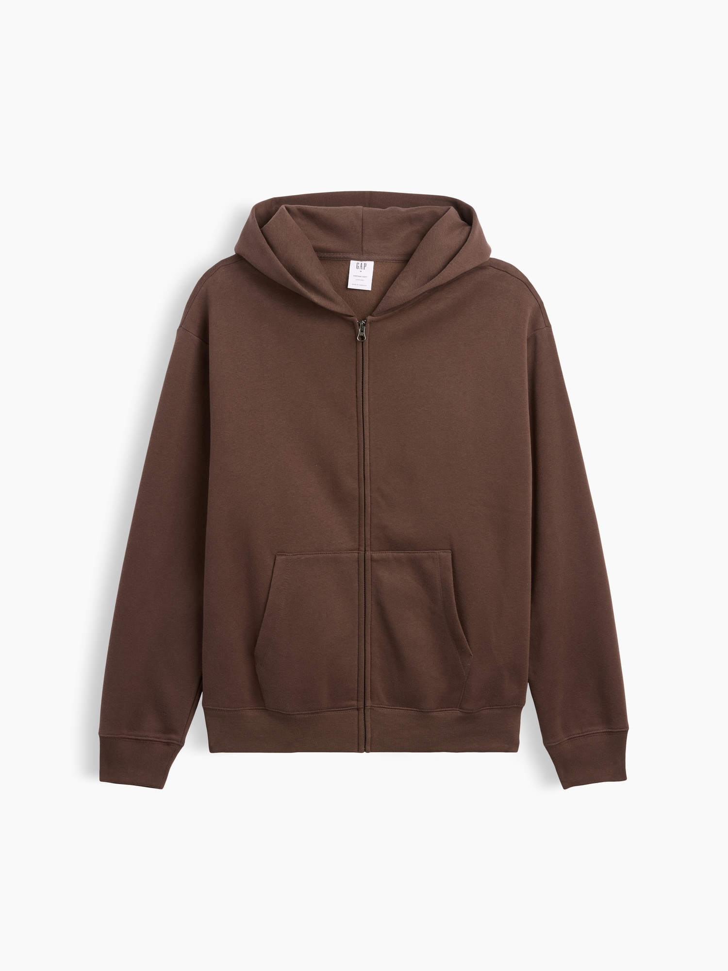 Adult VintageSoft Oversized Zip Hoodie