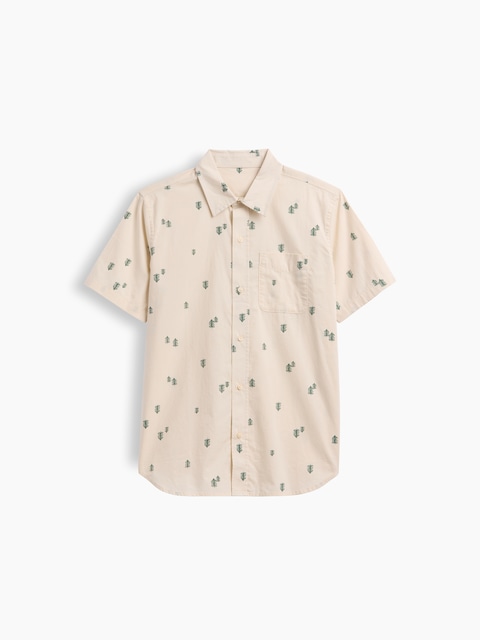 Kids Print Poplin Shirt