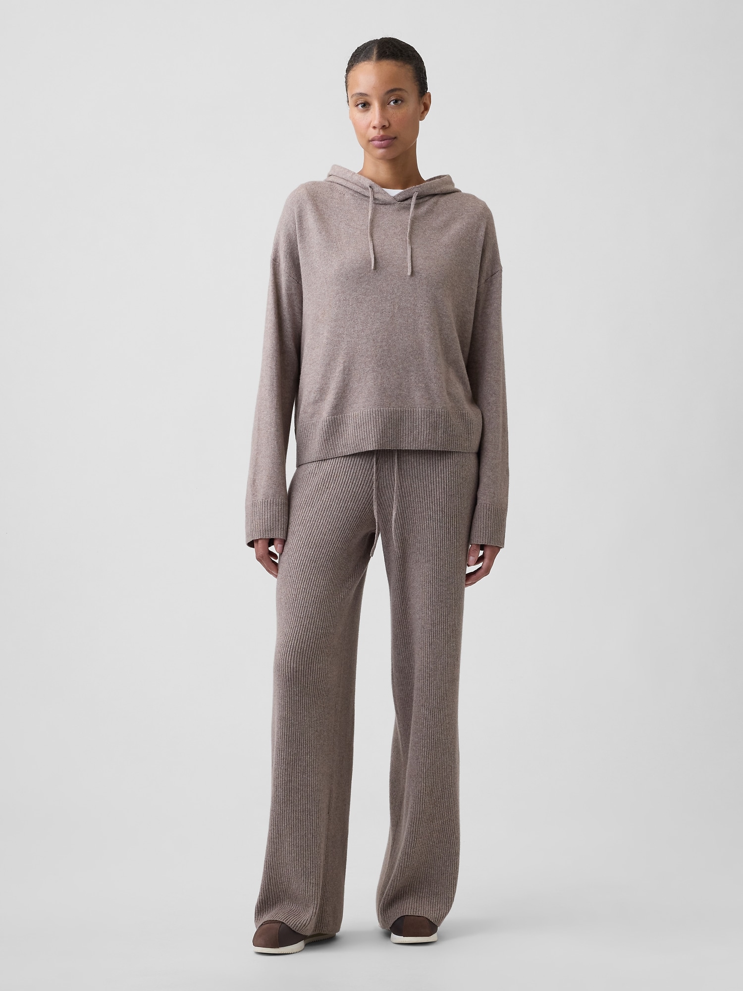 CashSoft Relaxed Ribbed Sweater Pants