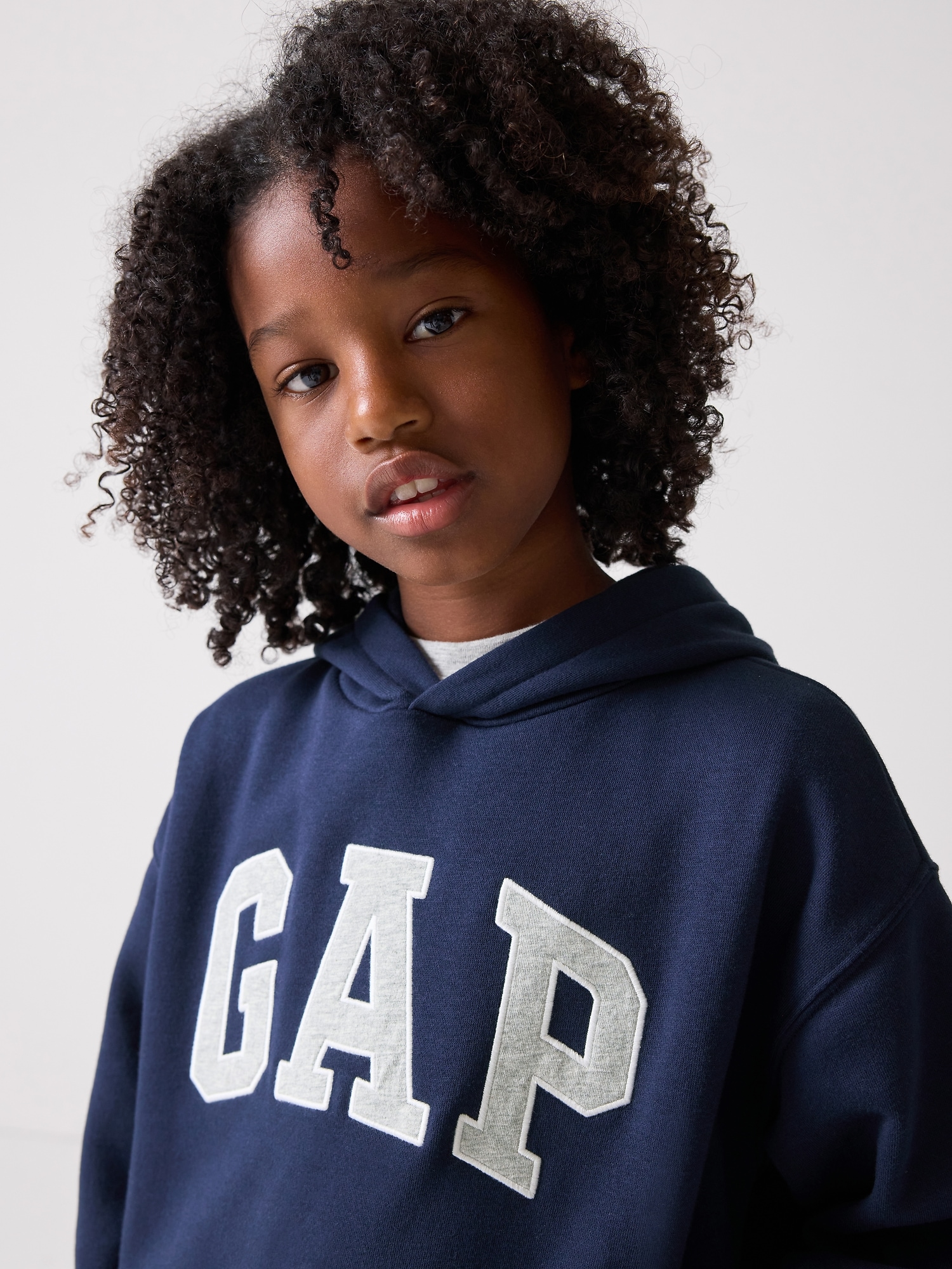Kids Relaxed Gap Logo Hoodie