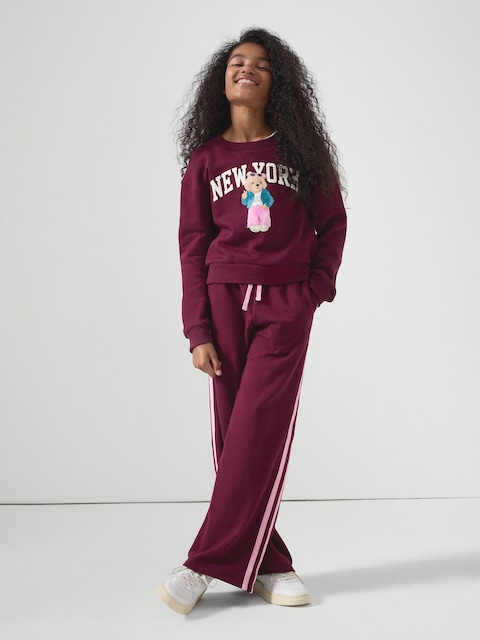 Kids Relaxed Wedge Crewneck Sweatshirt