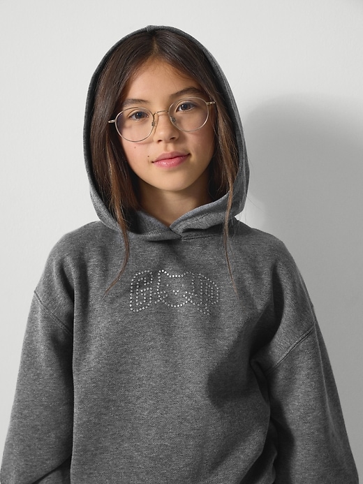 Kids Relaxed Fleece Hoodie | Gap Factory