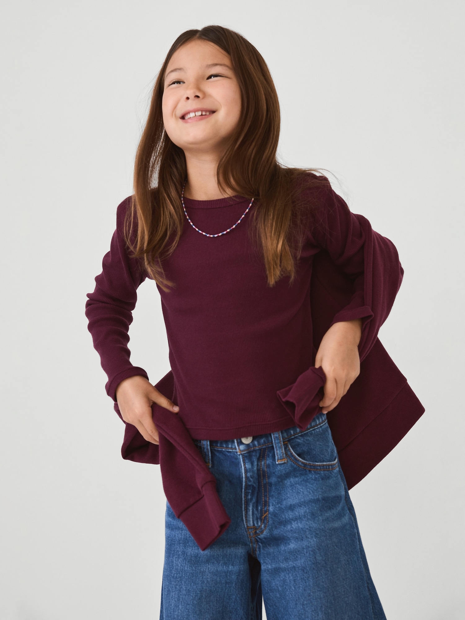 Kids Ribbed T-Shirt