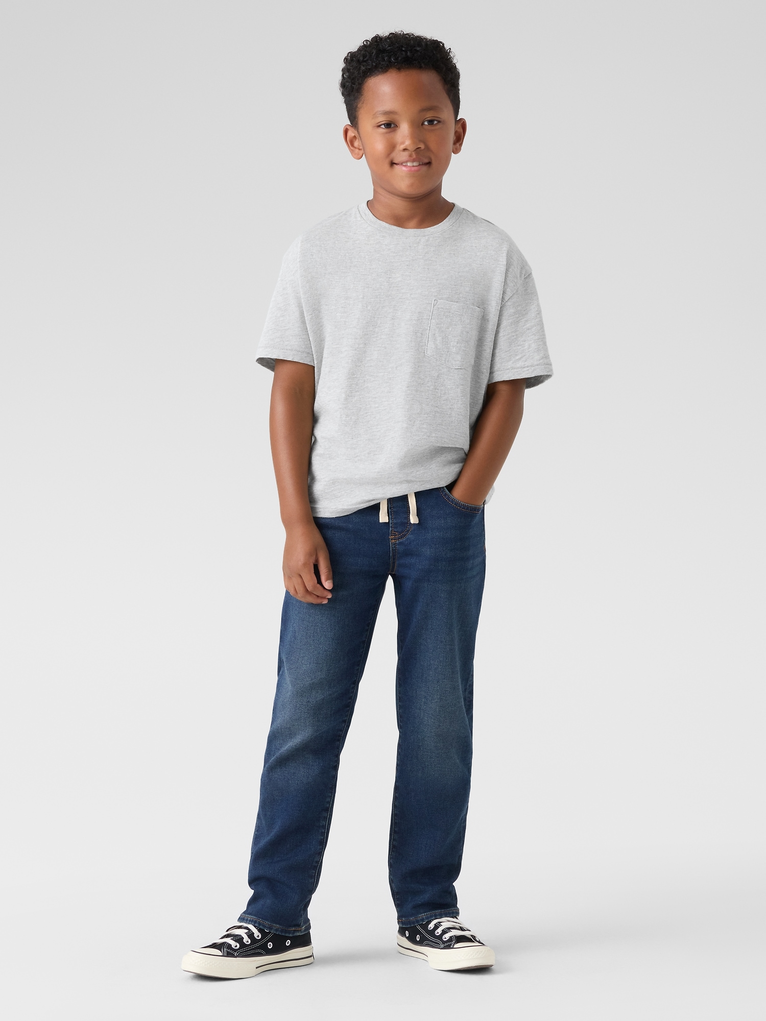 Kids Pull-On Original Straight Sweatpant Jeans