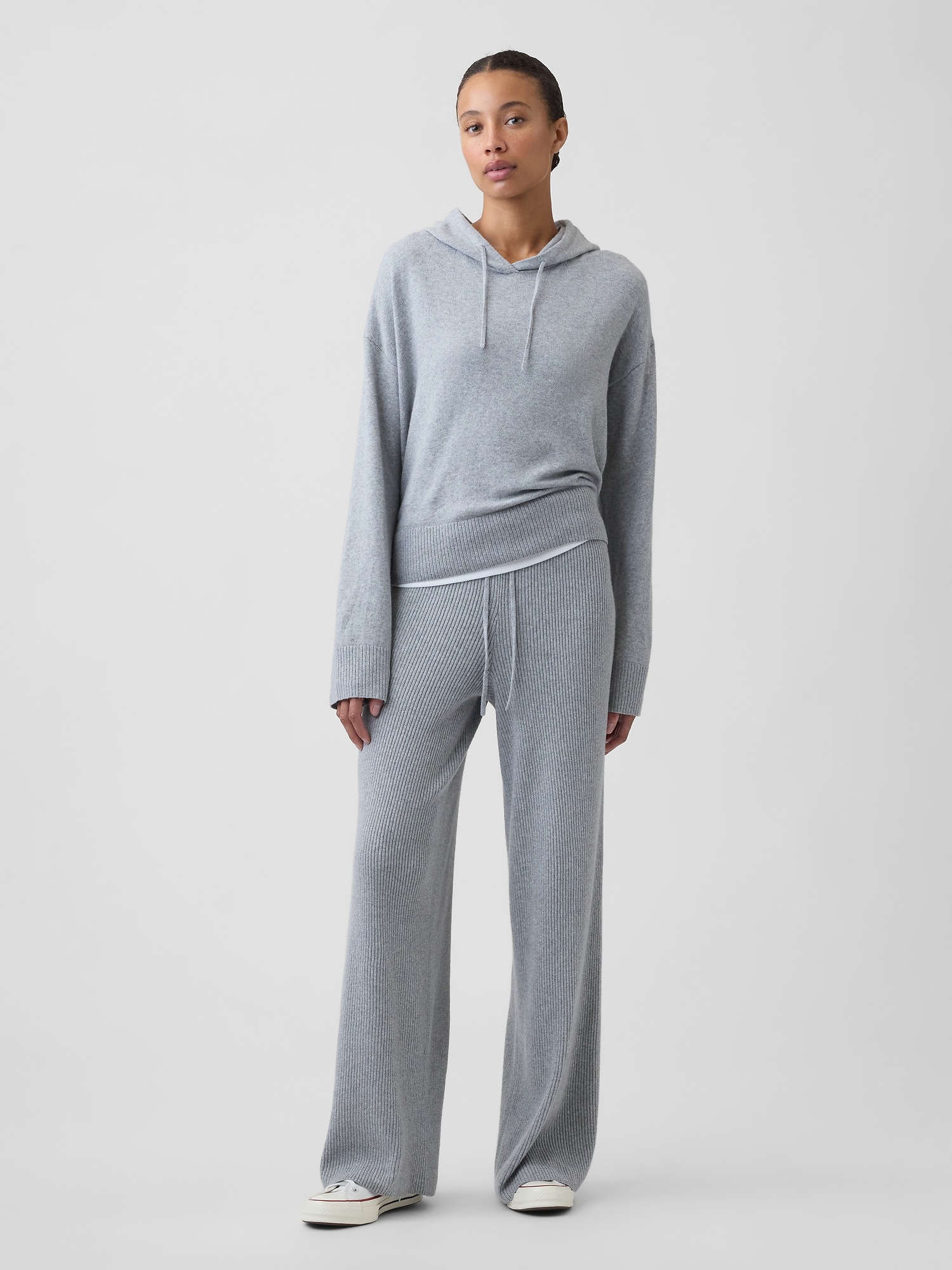 CashSoft Relaxed Ribbed Sweater Pants