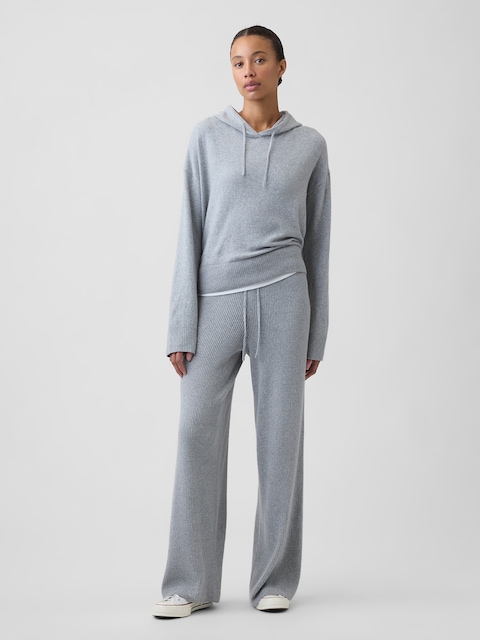 CashSoft Relaxed Ribbed Sweater Pants