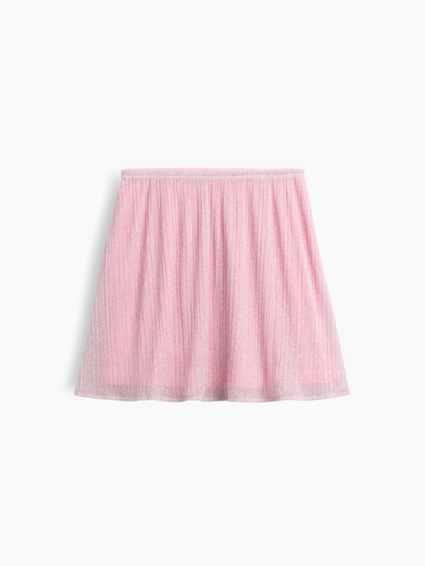 Kids Pull-On Sparkle Mesh Skirt