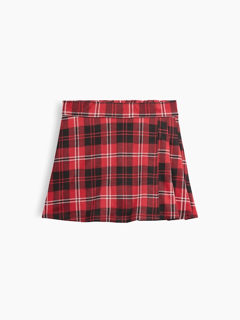 Kids Pull-On Pleated Skort
