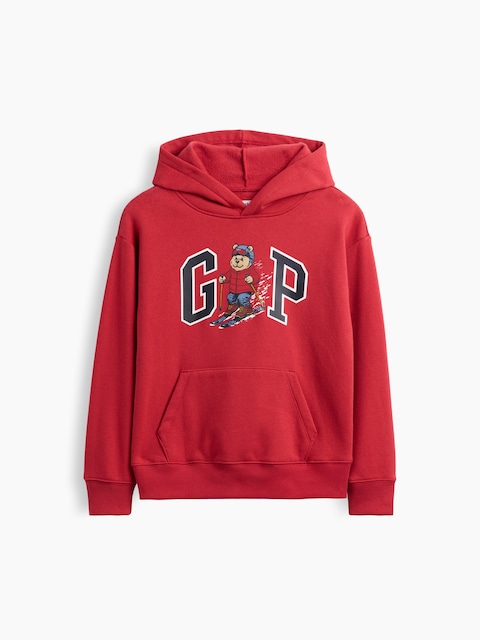 Kids Relaxed Brannan Bear Gap Logo Hoodie