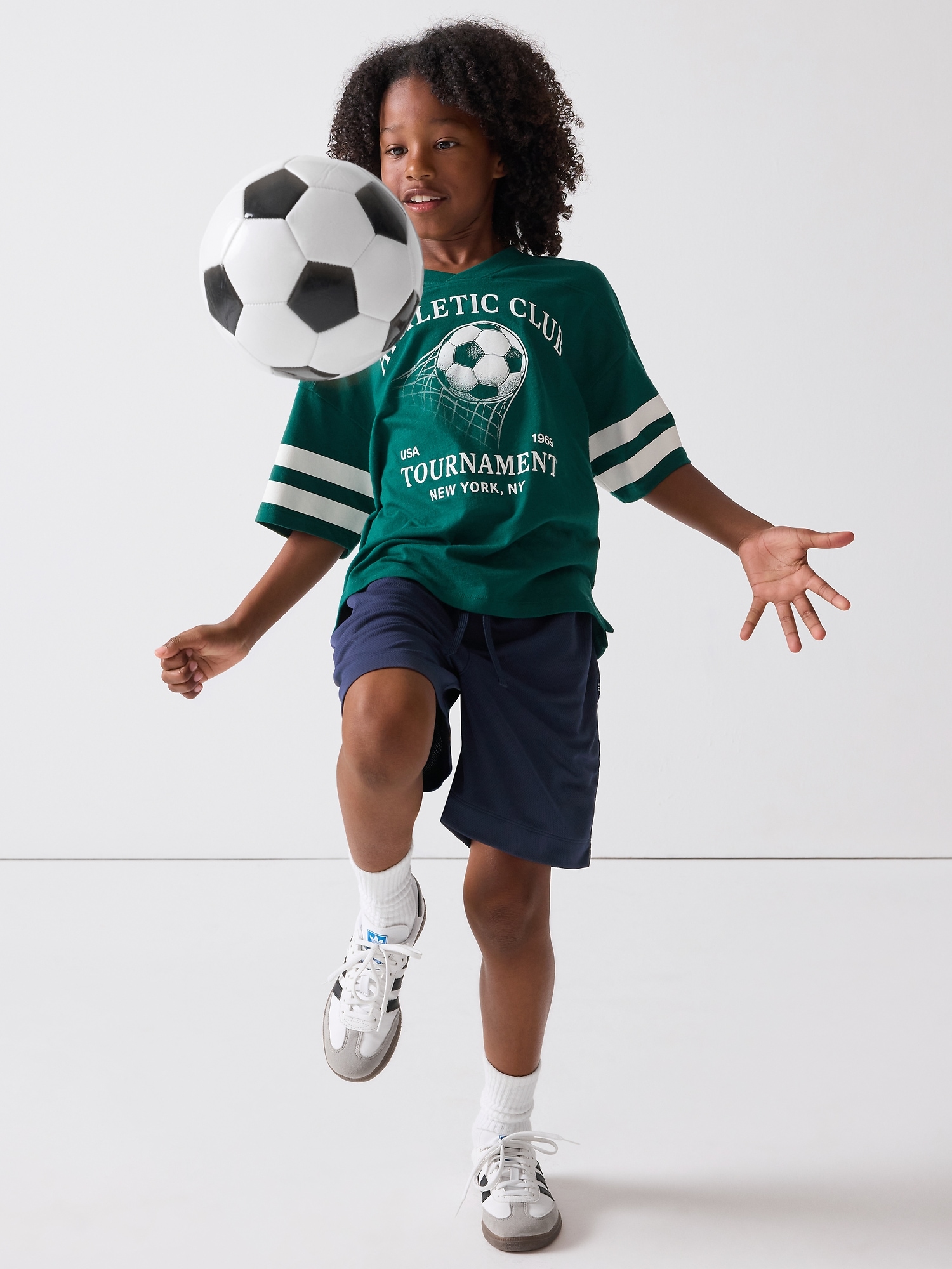 Kids Oversized Soccer T-Shirt