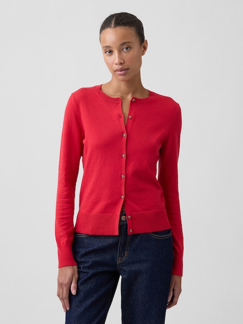 Crewneck Cardigan