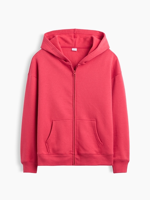 Oversized Fleece Zip Hoodie | Gap Factory