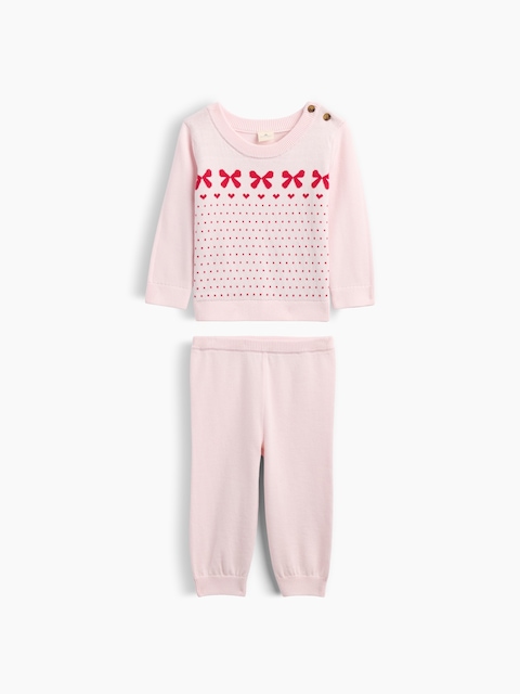 Baby Two-Piece Sweater Outfit Set