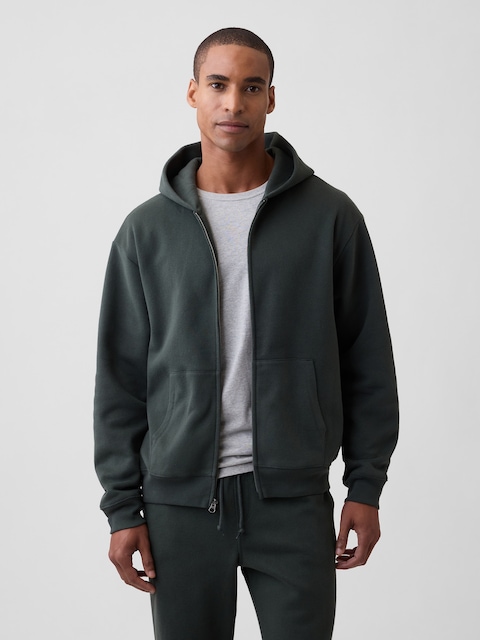 Adult VintageSoft Oversized Zip Hoodie