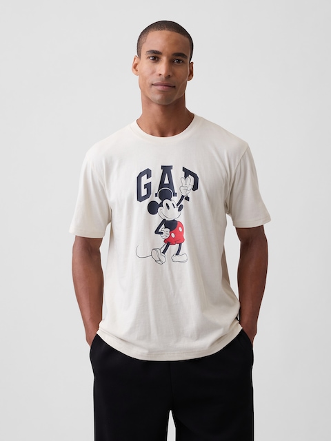 Gap × Disney Mickey Mouse Everyday Soft Relaxed Logo T-Shirt