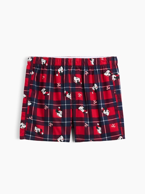 Gap × Disney Mickey Mouse 5" X-Mas Print Boxers