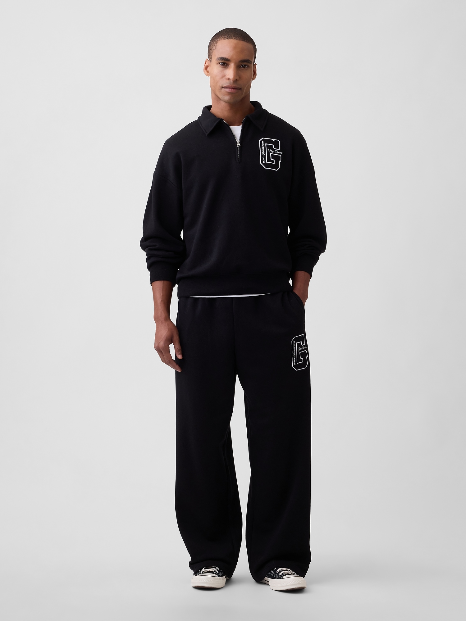 Gap NY Logo Baggy Sweatpants