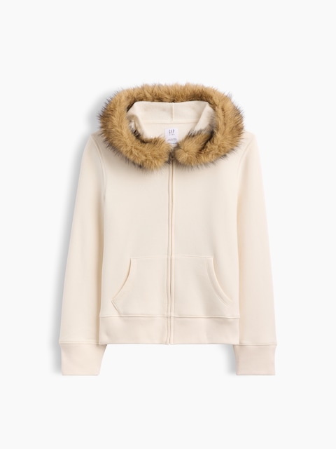 Kids Relaxed Fleece Zip Hoodie