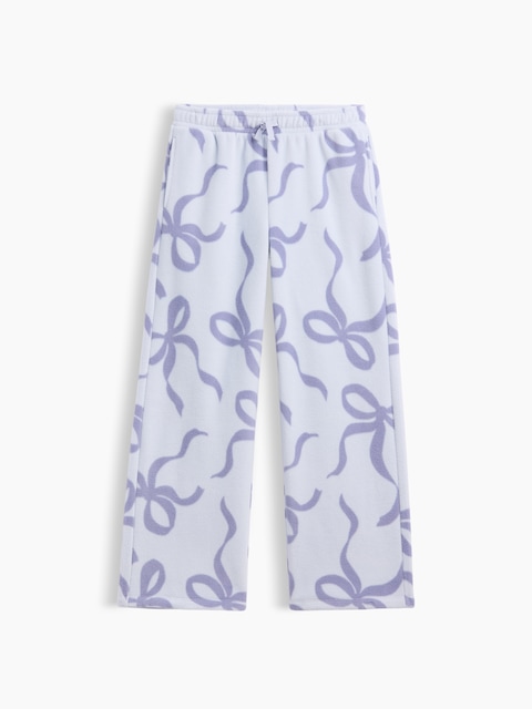 Kids Relaxed Polar Fleece Straight-Leg Sweatpants