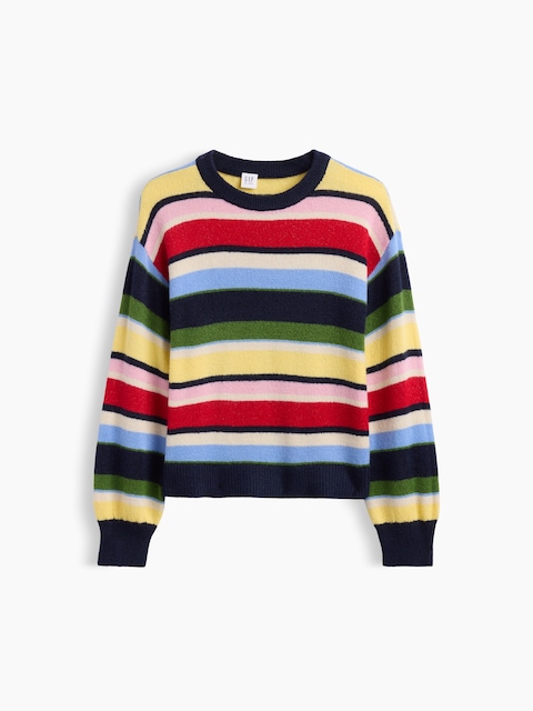 Kids Relaxed Intarsia Sweater